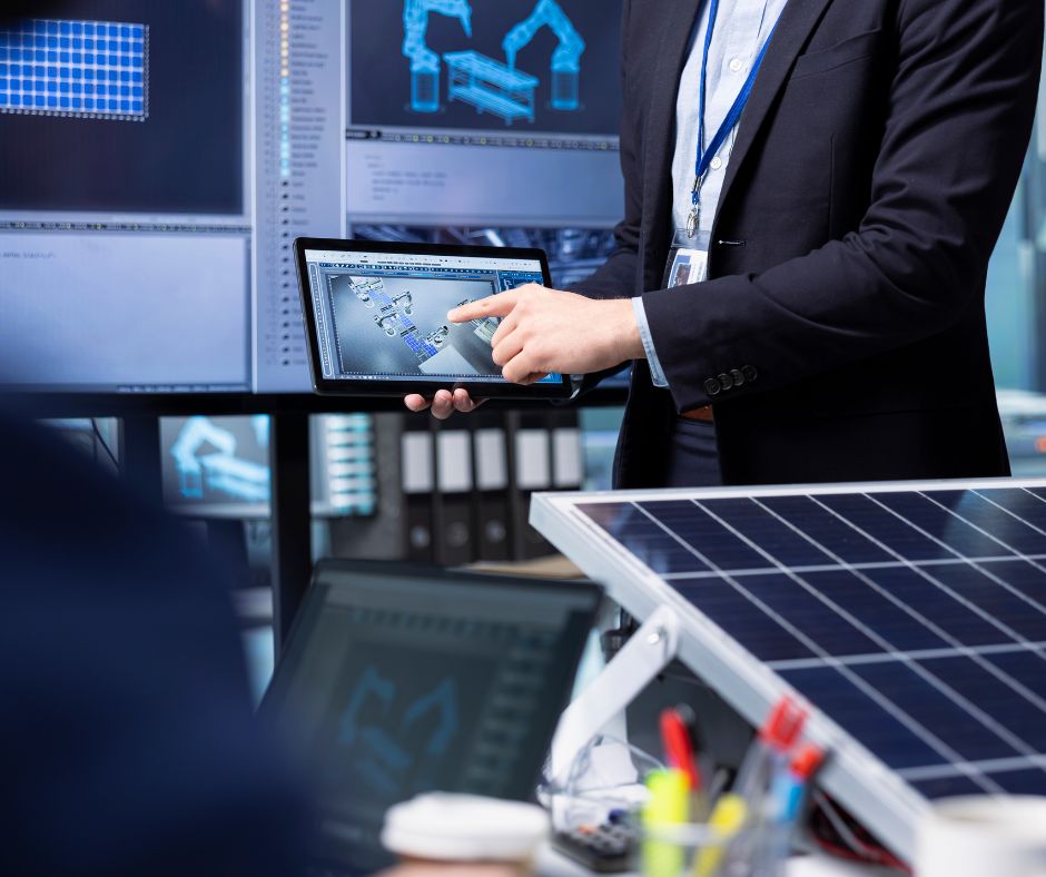 outil gestion parc solaire nantes solar id